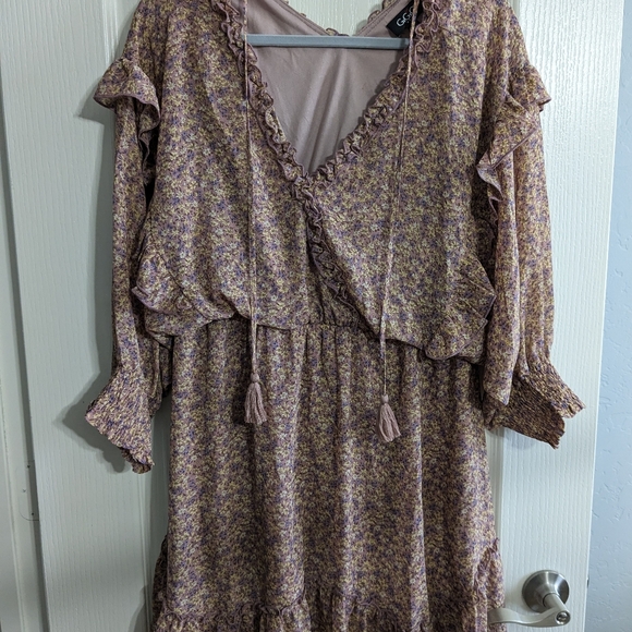GiGiO Shirt Dress in Light Blue